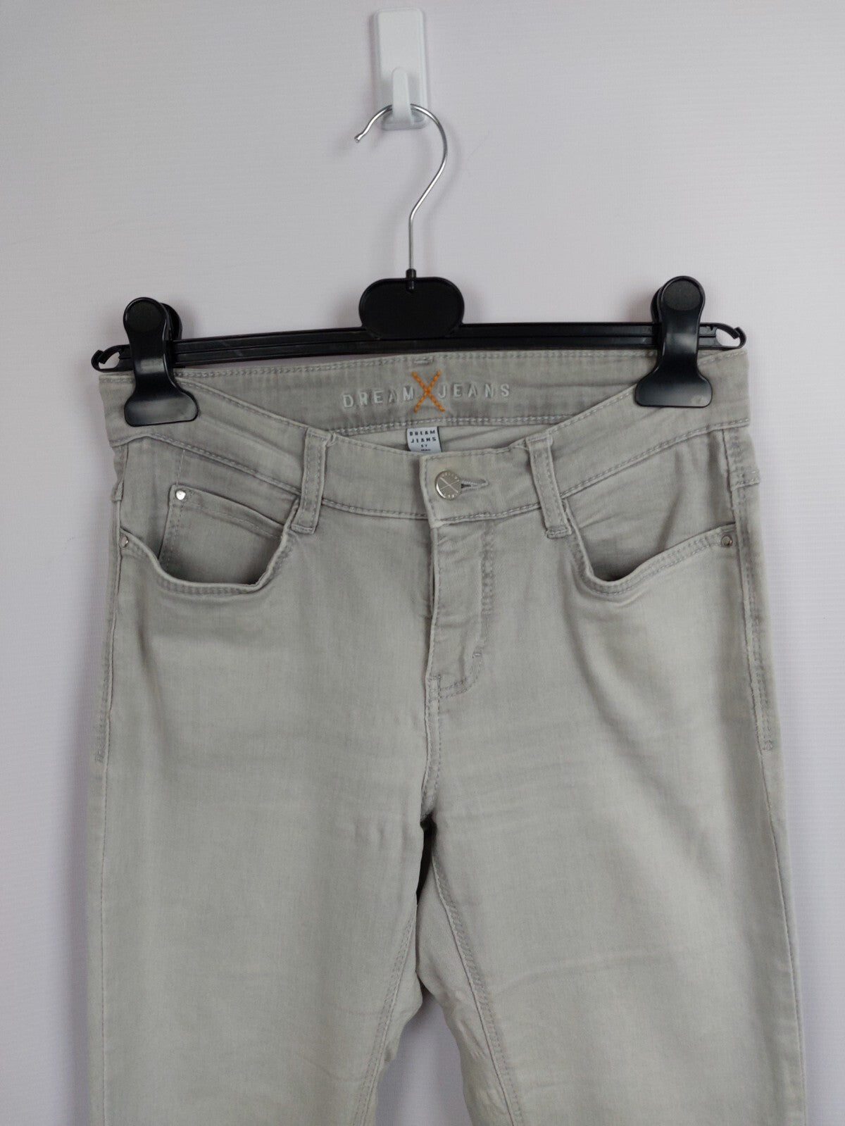 EK3702 Damen Hose von Mac Dream, hellgrau, Gr. 34/321