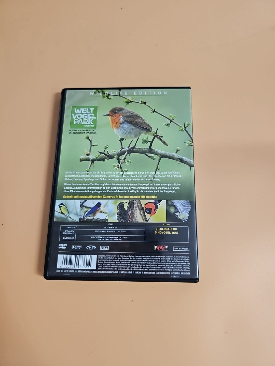 Heimische Singvögel DVD Zustand sehr gut 581