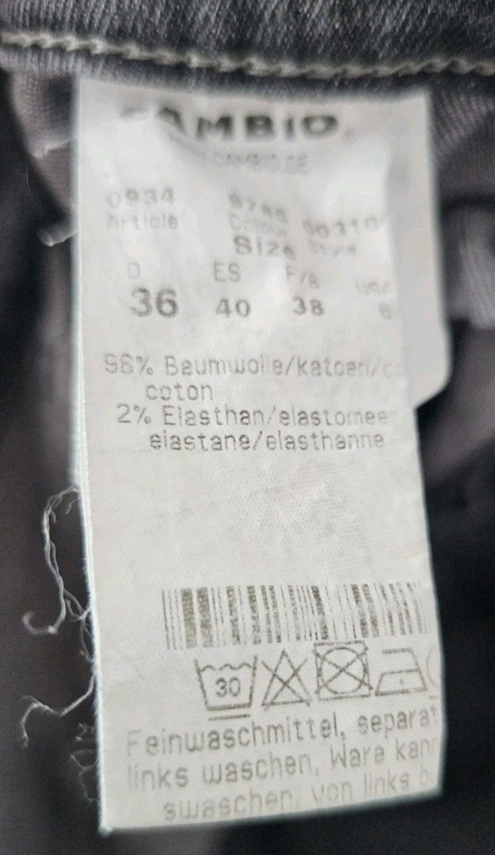 EK9006 Damen Jeans von Cambio, grau, Gr.366