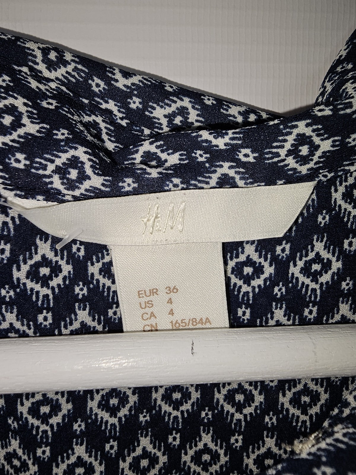 EK8323 Damen Bluse von H&M, blau, Gr.361