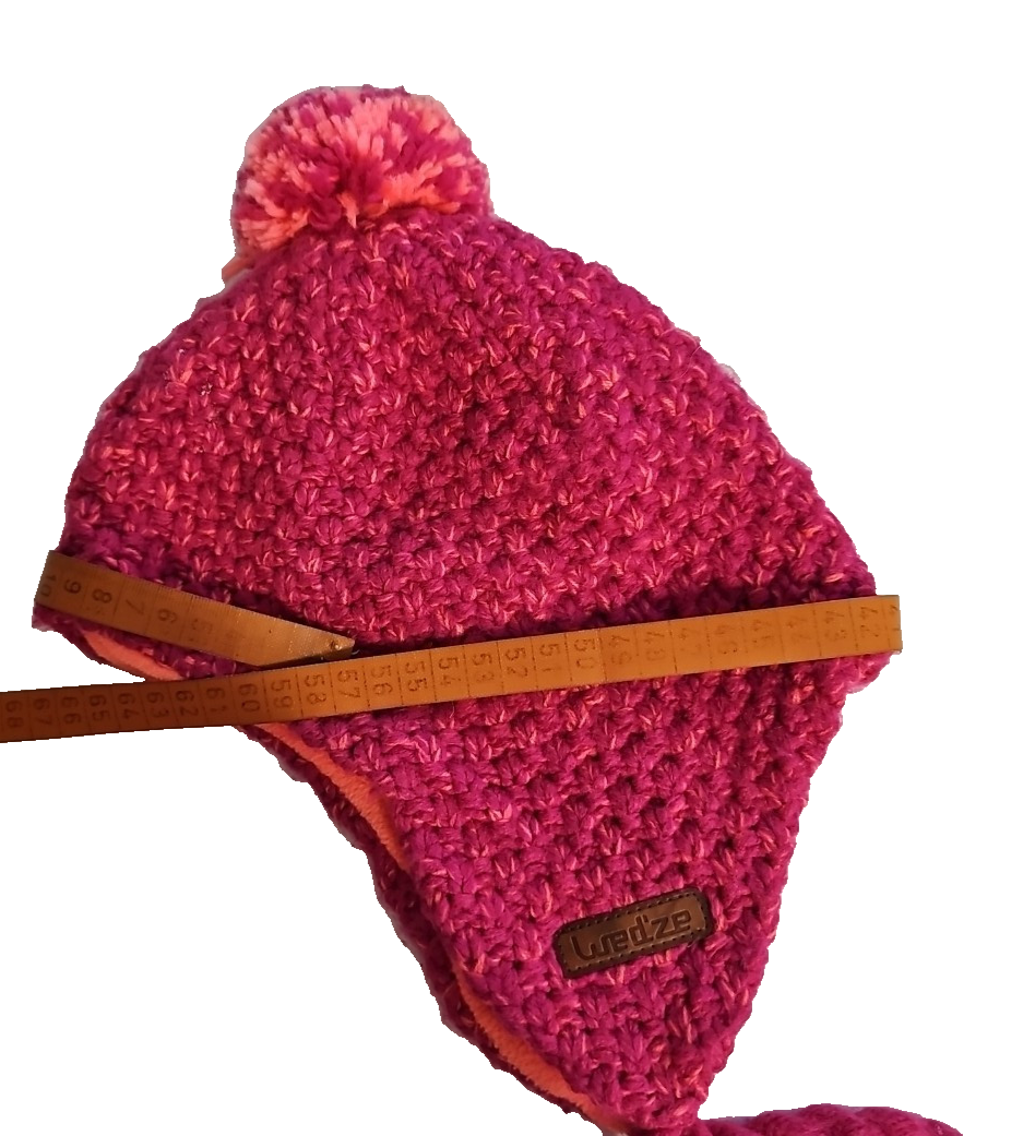 EK7271 Mädchen Mütze von Wed'ze, pink- orange, Gr.One Size5