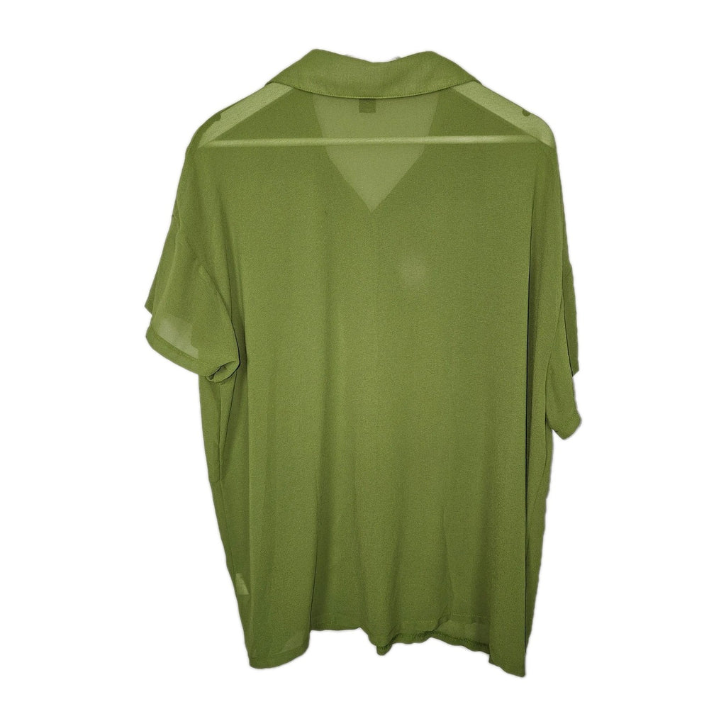 EK10965 Damen Bluse von SheIn, grün, Gr.1XL2