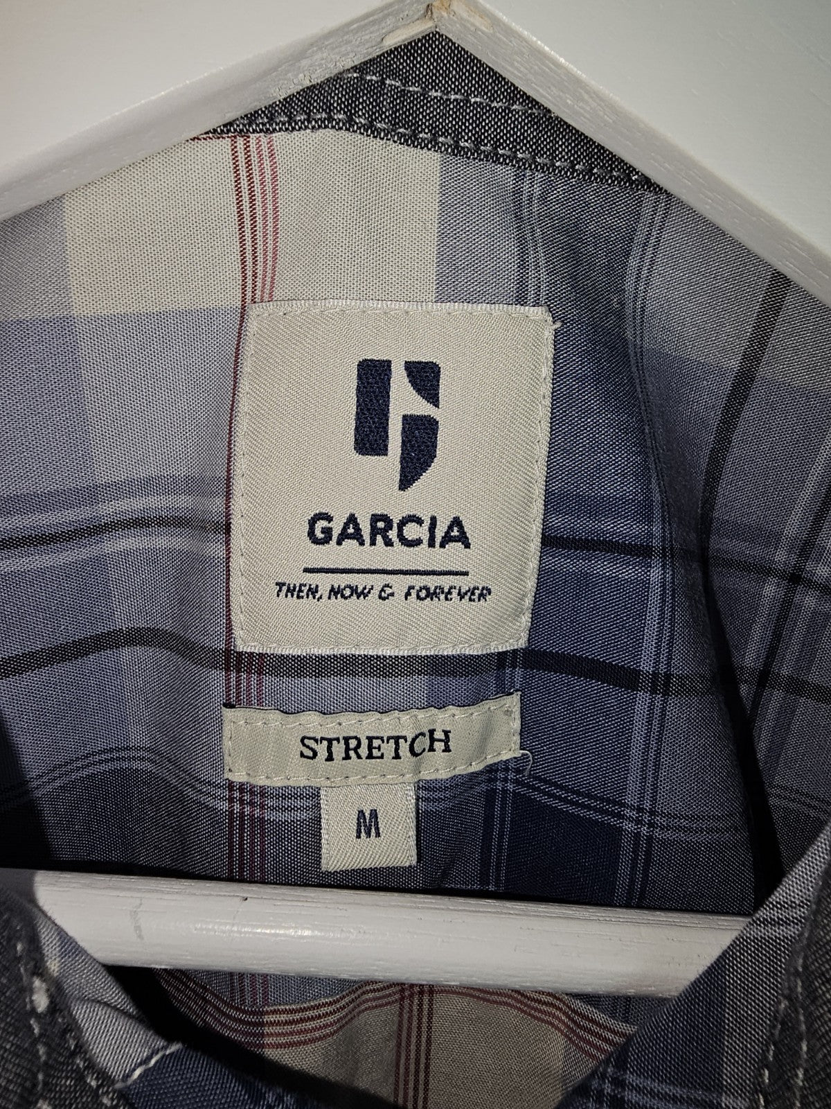 EK7911 Herren Hemd von Garcia, Blaugrau, Gr. M2