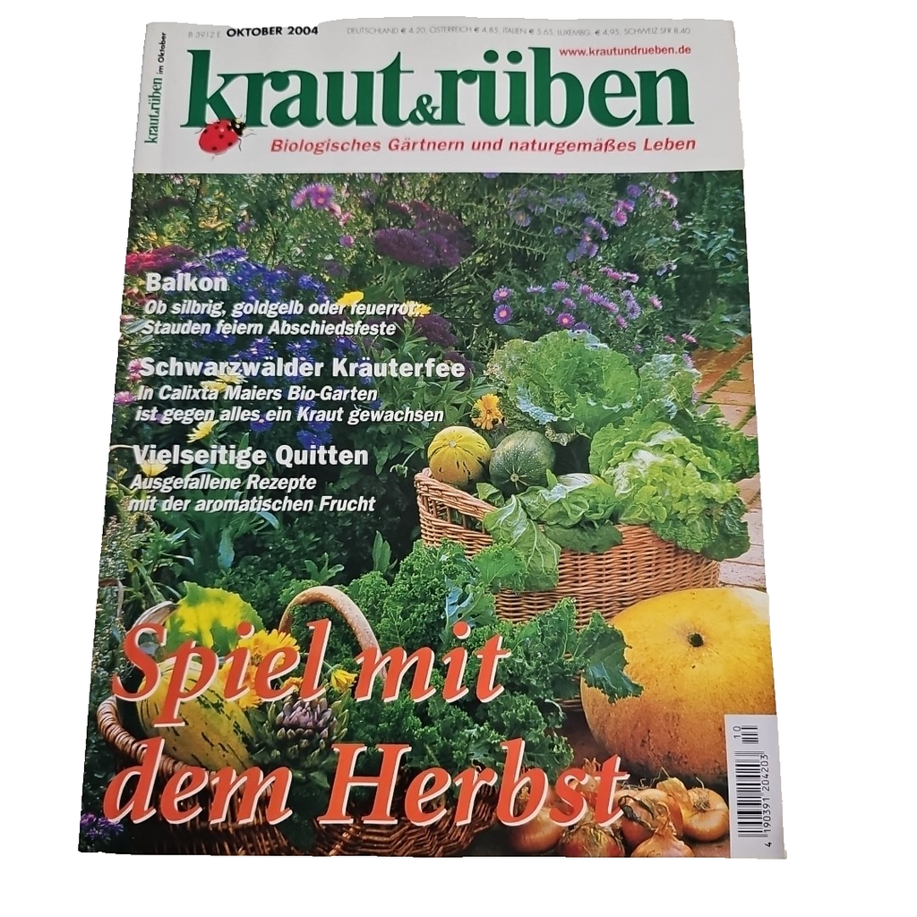 EB3528 Kraut und Rüben, 10/2004, biologisches Gärtnern und naturgemäßes Leben0