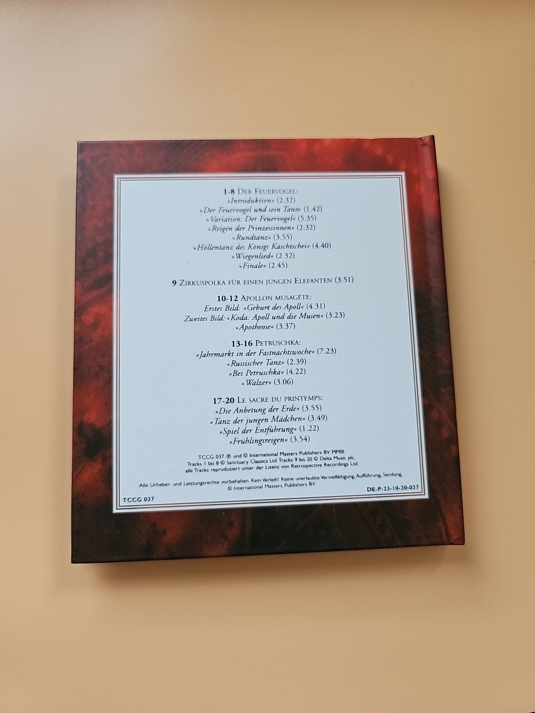 Die grossen Komponisten: STRAWINSKY - Musikalische Erneuerungen (Buch + CD)  2821