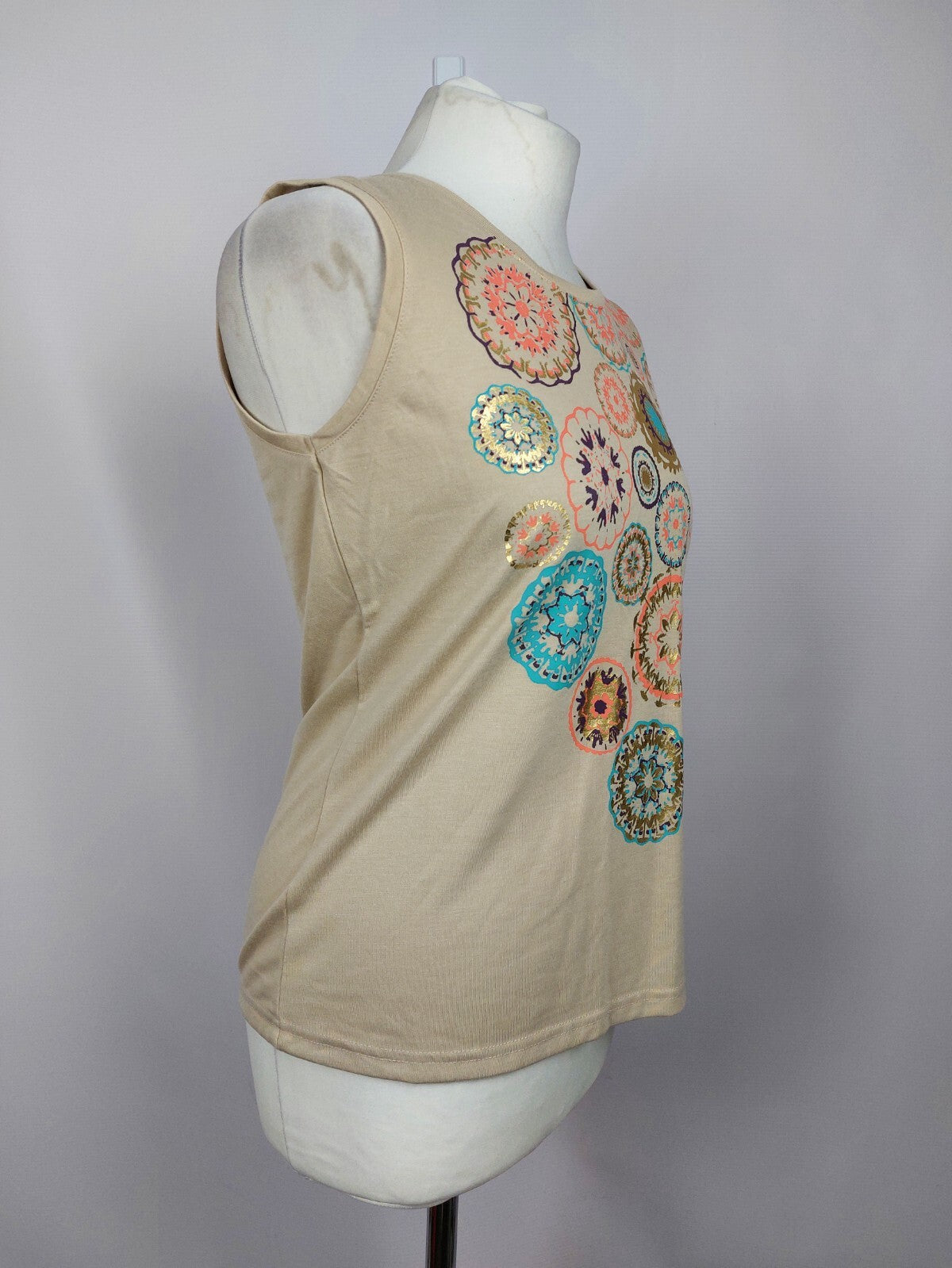 EK5131 Damen Shirt von Helena Vera, beige, Gr. 366