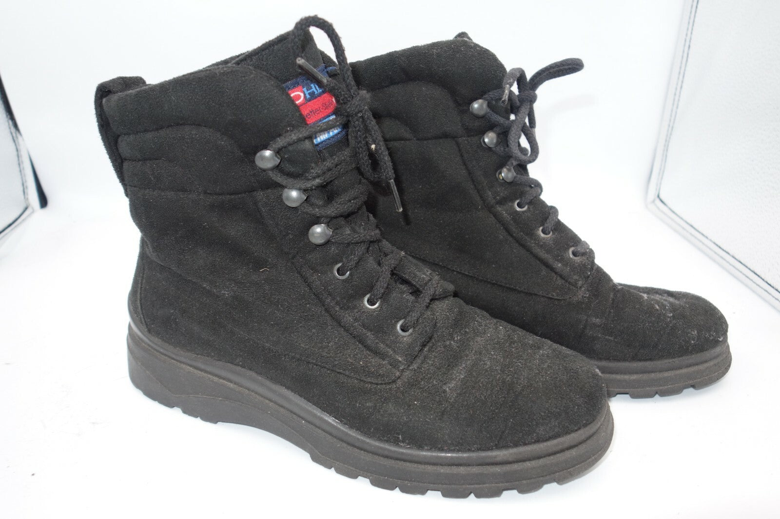 ES0295 Damen Stiefeletten von Rohde, schwarz, gefüttert, 382