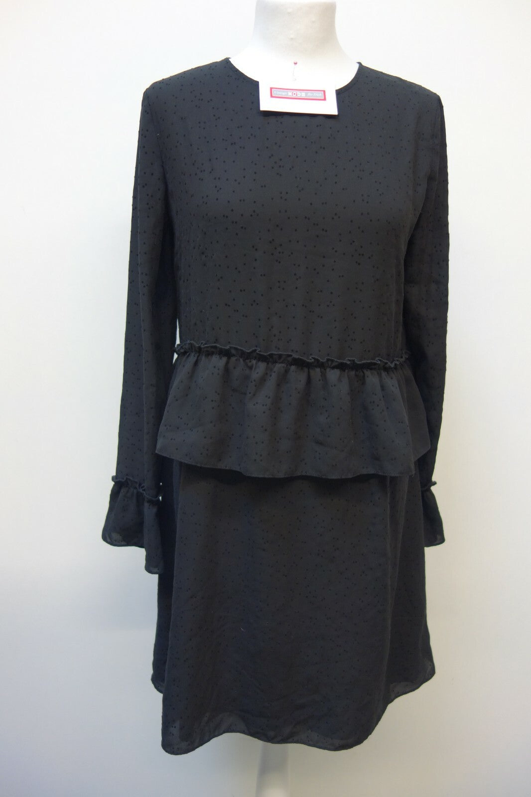 EK1282 Damen Kleid von Envii, schwarz, Gr. S0