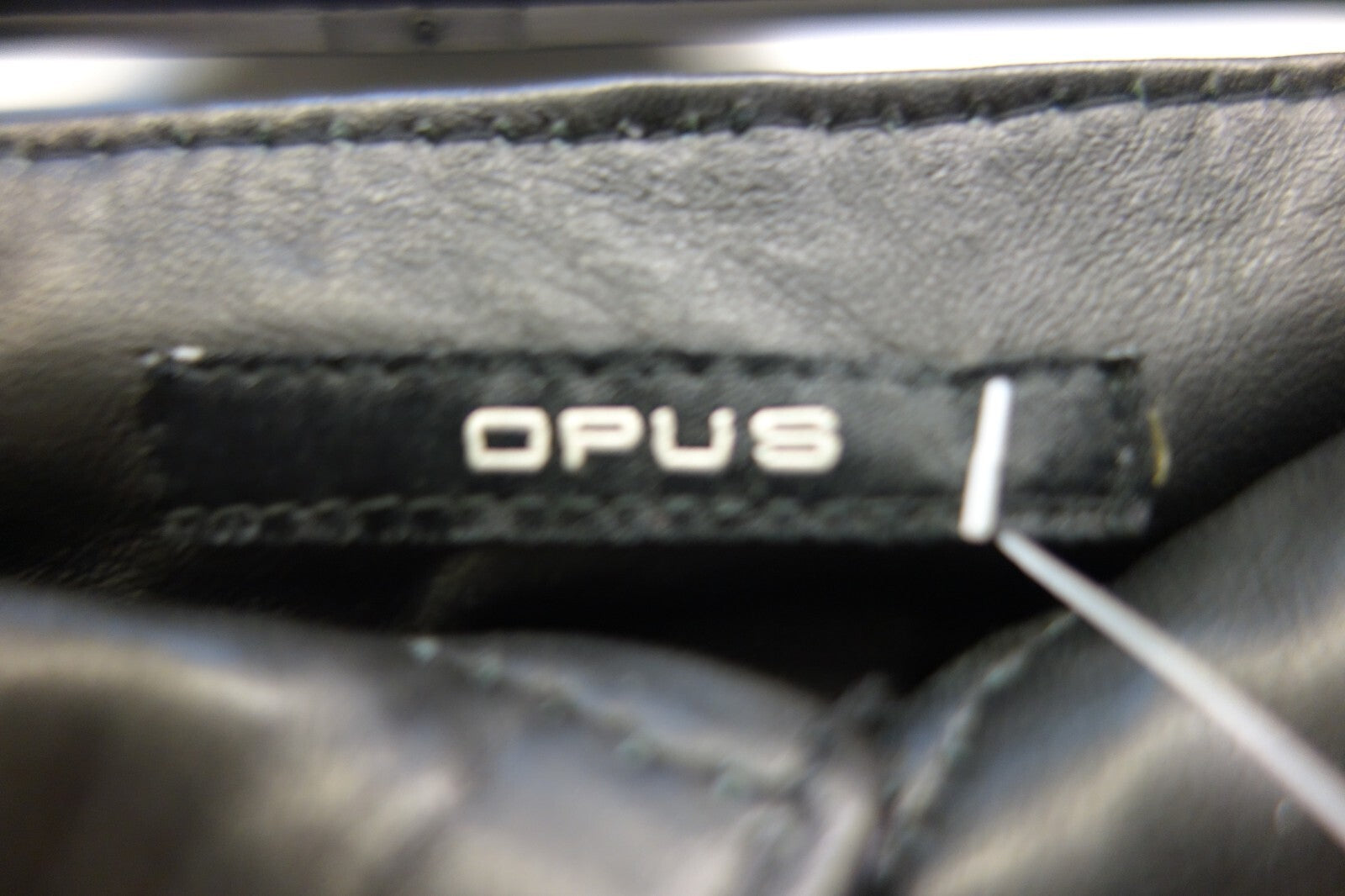 EK2373 Damen Leder Rock von Opus, schwarz, Gr. 342