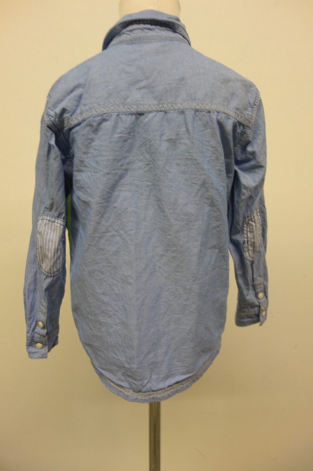 EK1871 Jungen Hemd von s.Oliver, blau, Gr. 128/1344