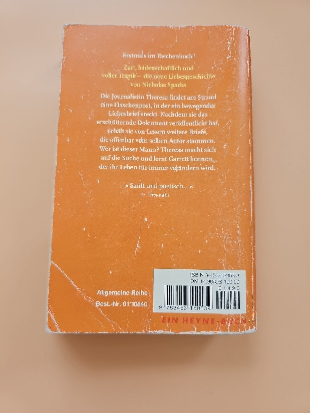 Weit wie das Meer   von Nicholas Sparks   Buch.     1451