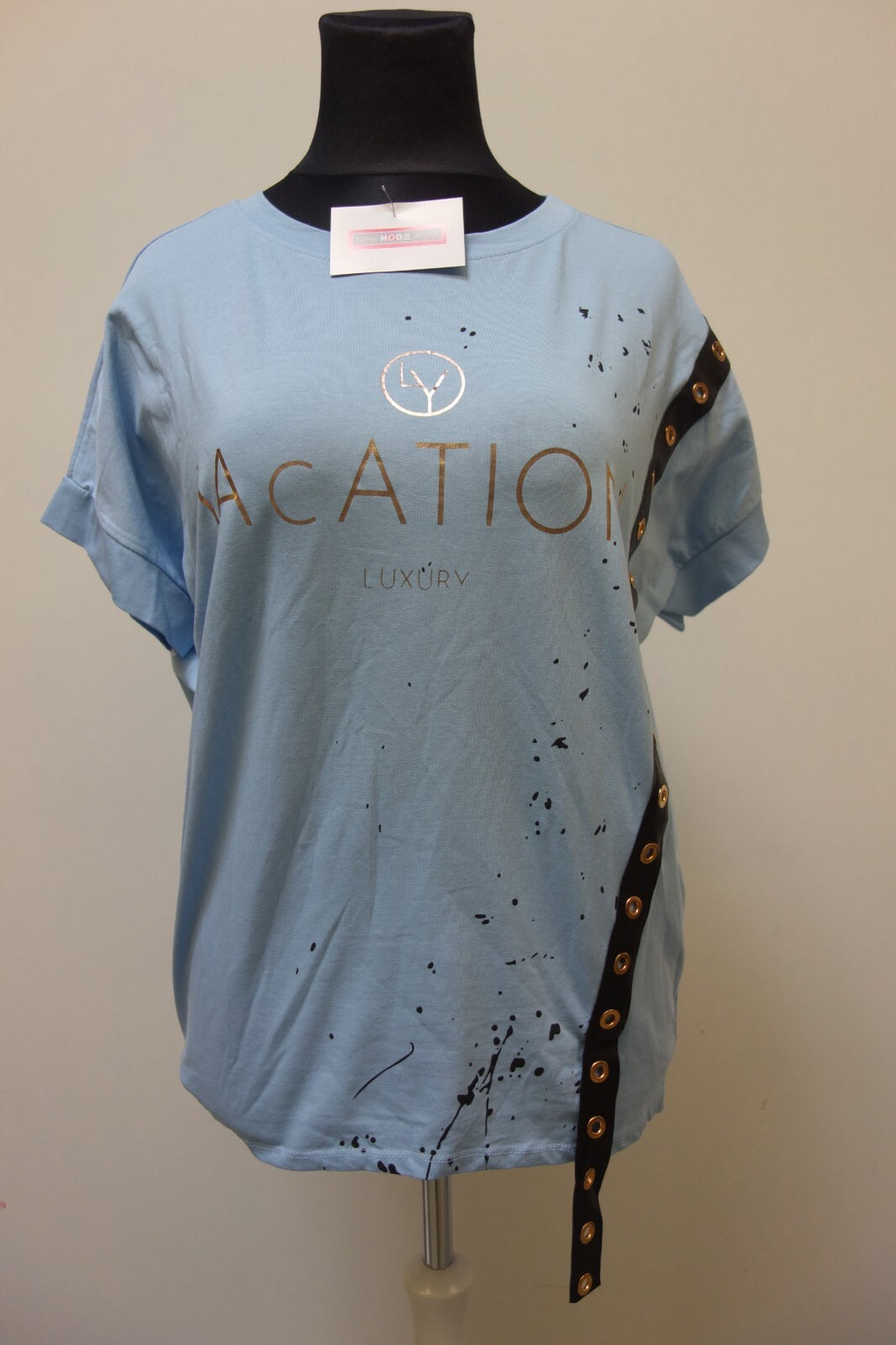 EK3460 Damen T-Shirt von Sweetissima, blau, Gr. 480