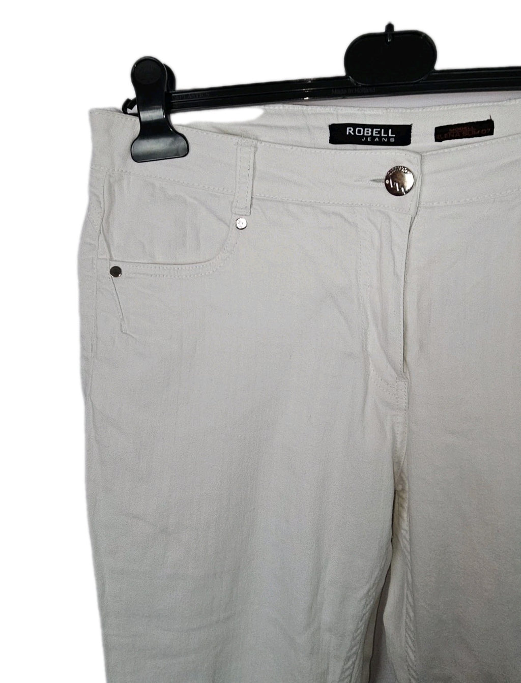 EK10255 Damen Hose von Robell, weiß, Gr.M3