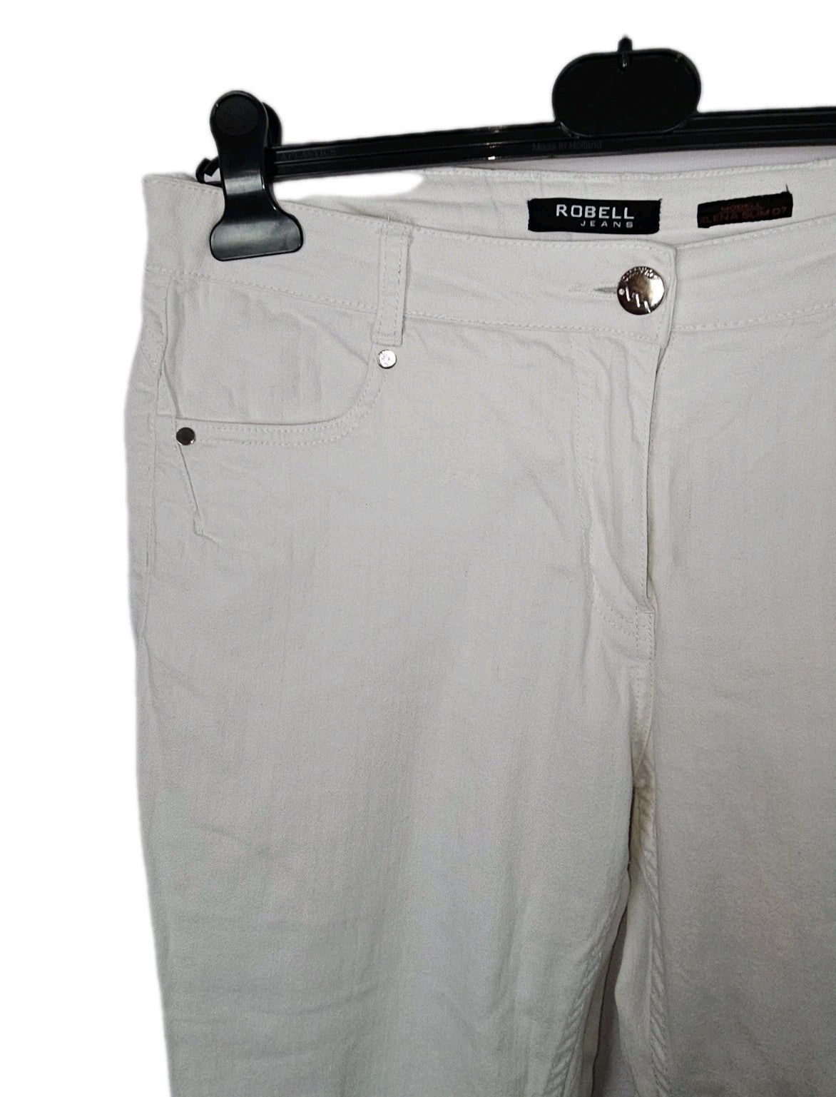EK10255 Damen Hose von Robell, weiß, Gr.M3