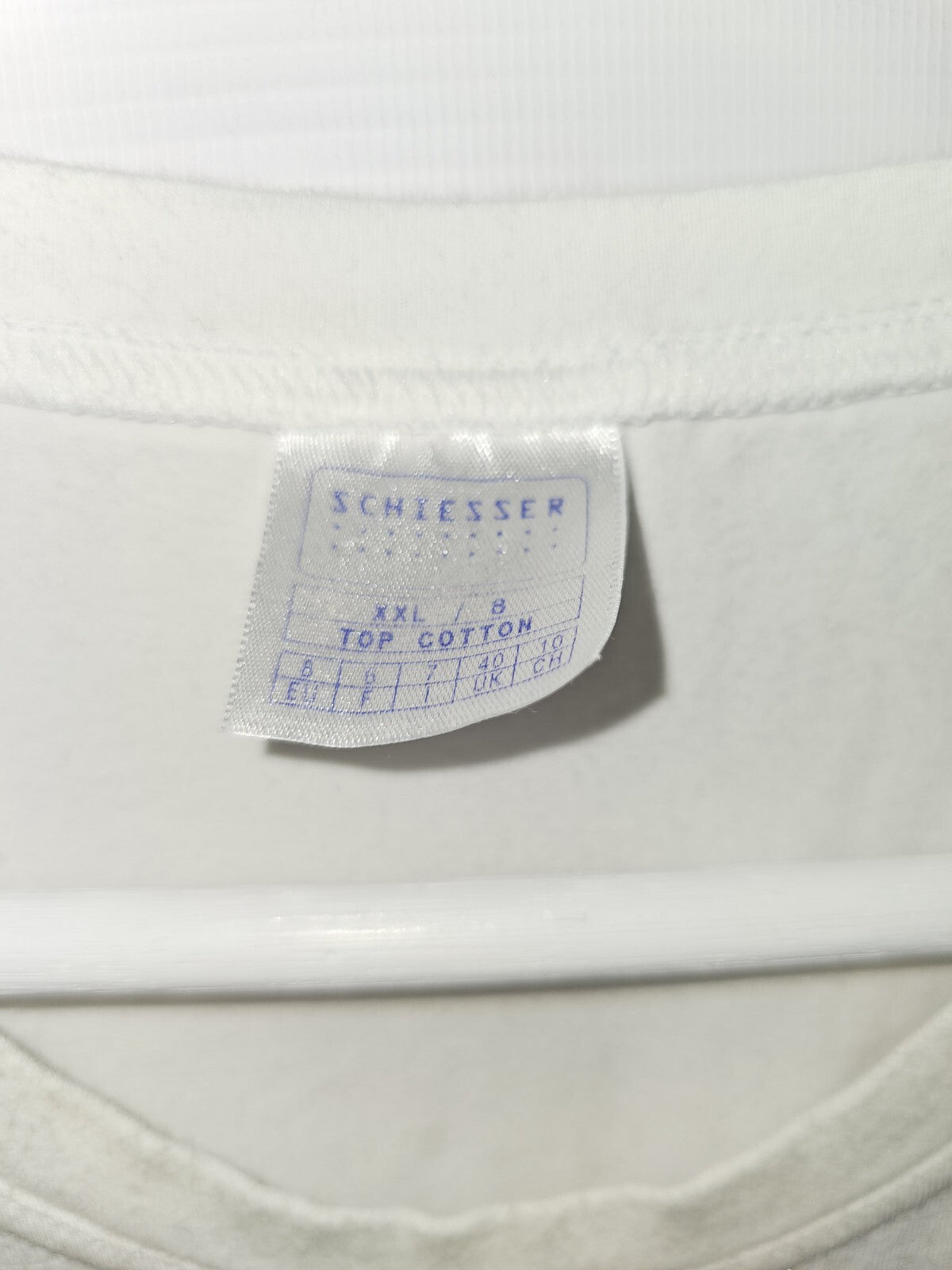 EK6847 Herren Axelshirt von Schiesser, Weiß, Gr.xxl1
