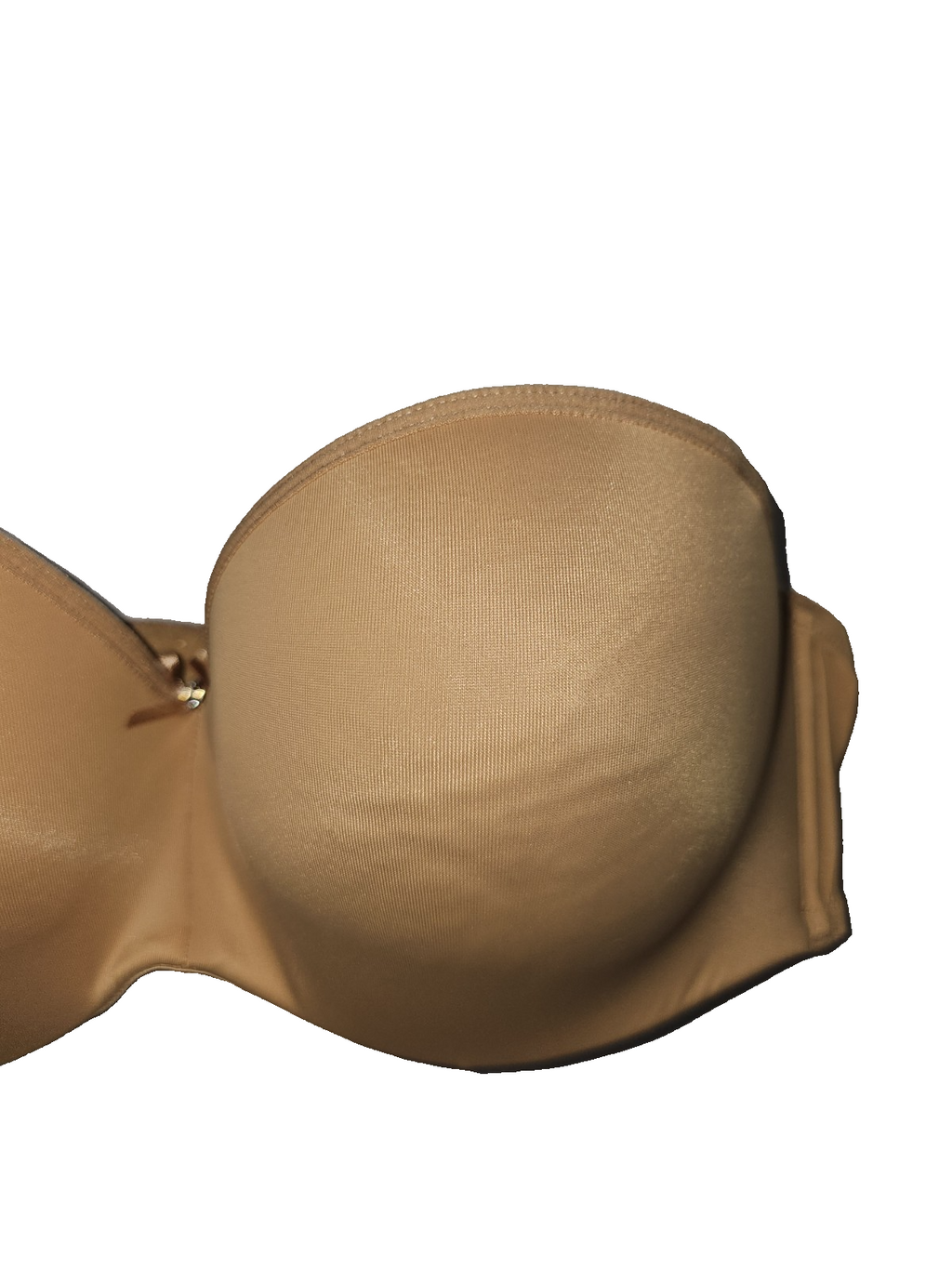 EK8516 Damen BH Durchsichtige Träger, Beige, Gr Ca 90 B1