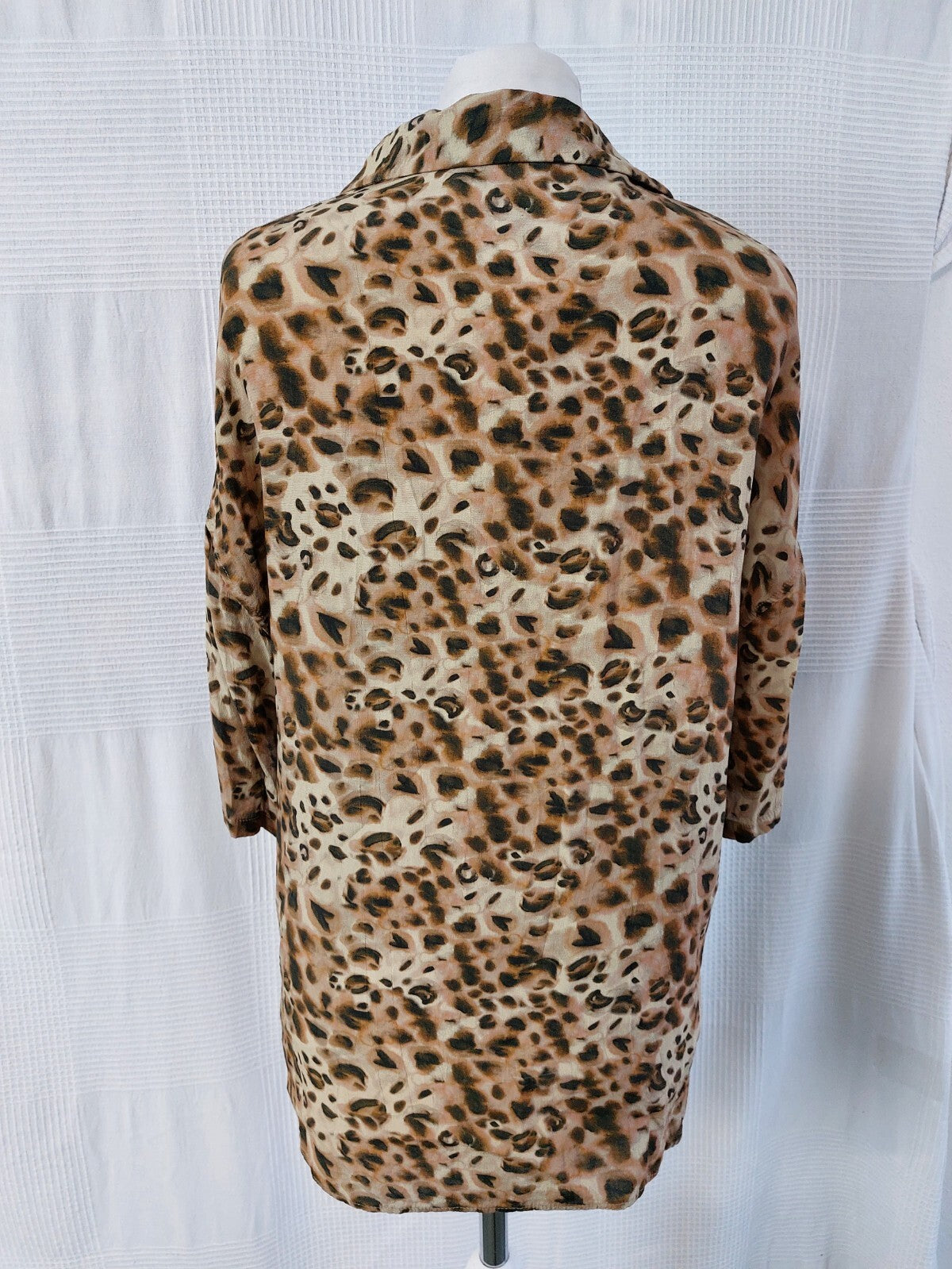 EK3642 Damen Bluse von Pull&Bear, braun/beige, Gr. M6