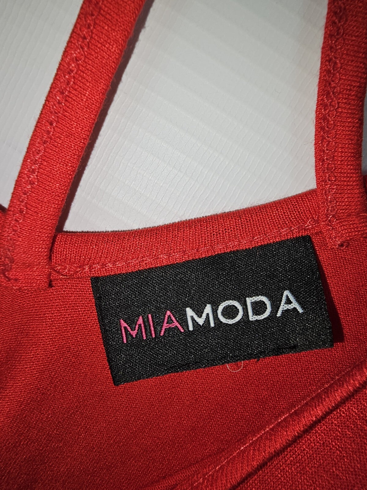 EK6827 Damen T-Shirt  von MiaModa, rot, Gr.XL4