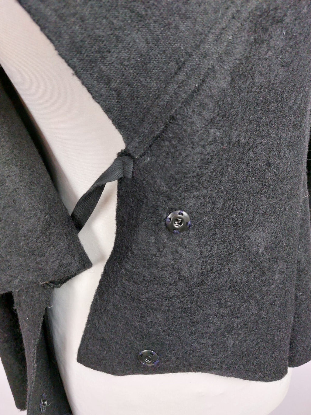 EK3181 Damen Wolljacke von Gregoria Recio Genéve, schwarz, Gr. 382