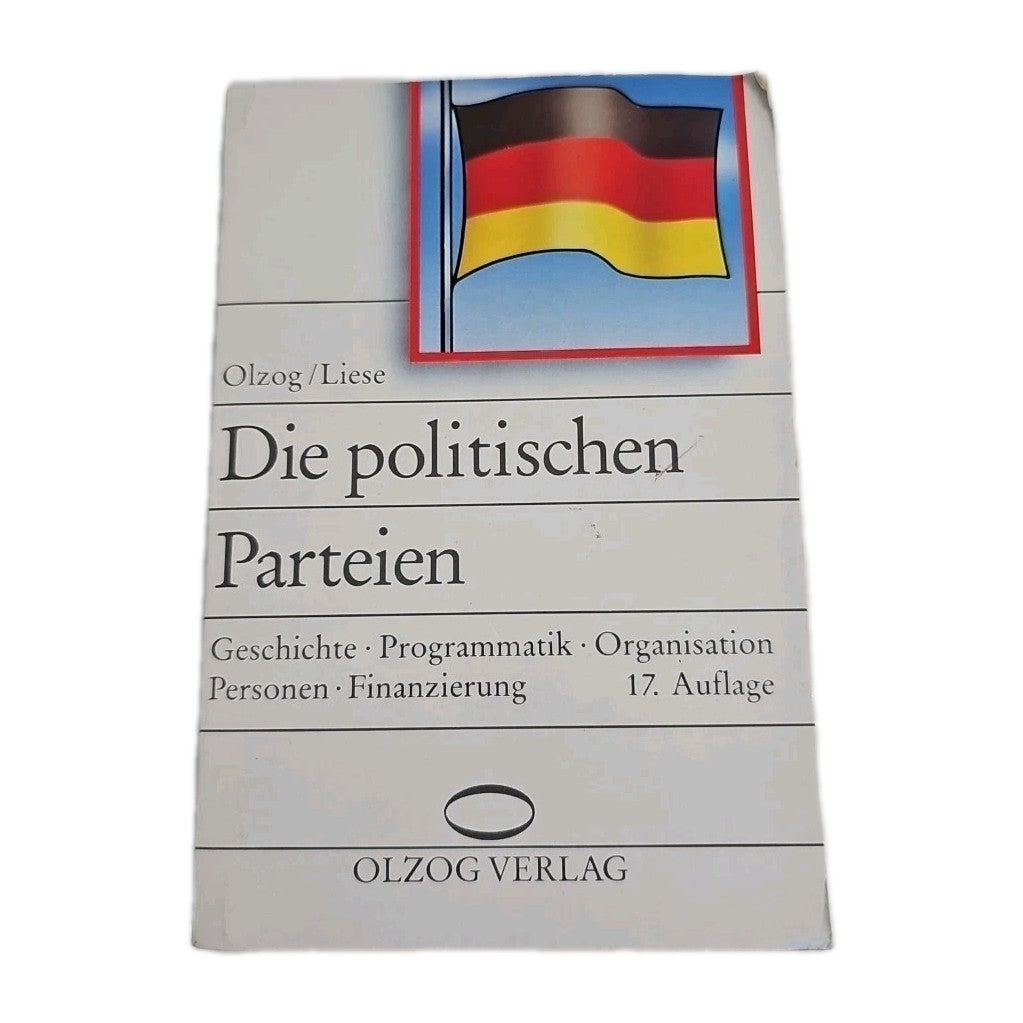 EB728 Olzog Verlag München - Die politischen Parteien 1988 0