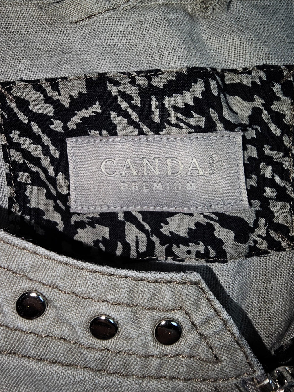 EK3817 Damen Blazer von Canda C&A, grau, Gr.L1