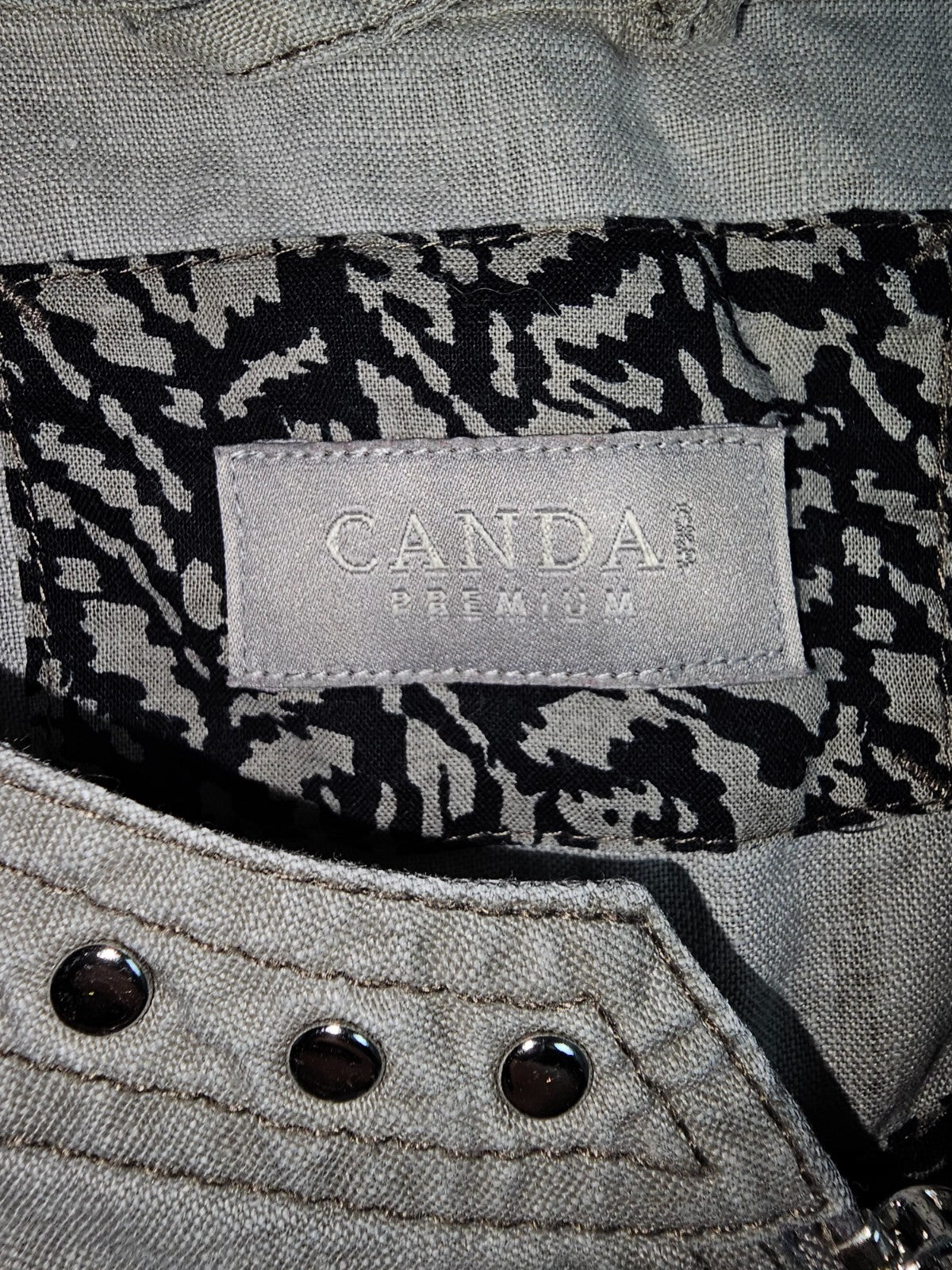 EK3817 Damen Blazer von Canda C&A, grau, Gr.L1
