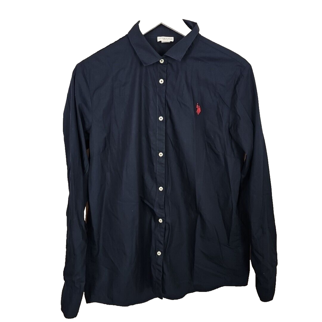 EK6670 Damen Bluse von U.S Polo Assn, Dunkelblau, Gr.L0