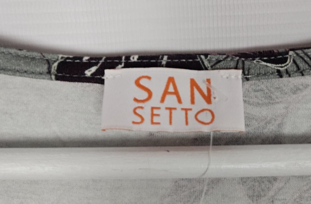 EK8977 Damen Trägershirt von San Setto, Grau, Gr. 382