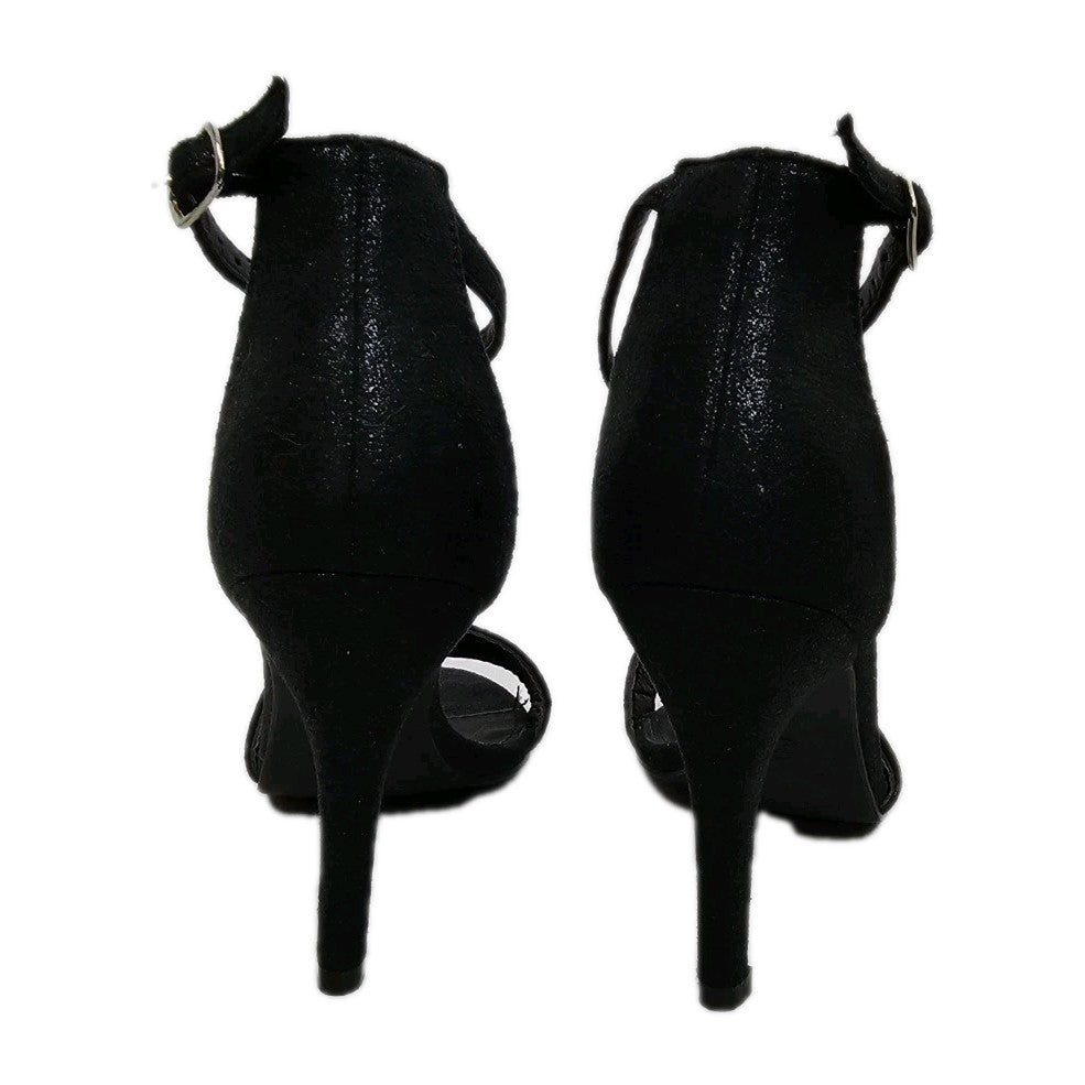 ES880 Damen High-Heel-Sandaletten von glam walk, Schwarz, Gr. 372