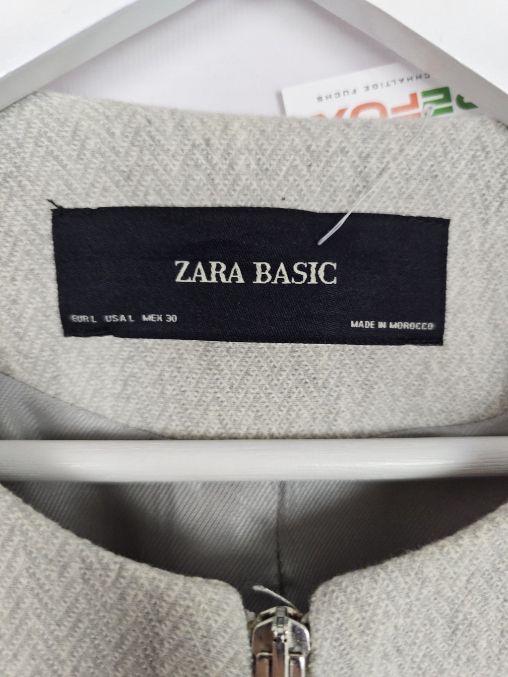 EK9193 Damen Mantel von Zara, Beige, Gr. L2