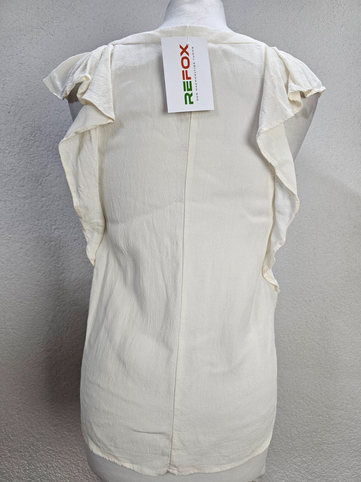 EK6363 Damen Bluse von H&M, beige, Gr.362