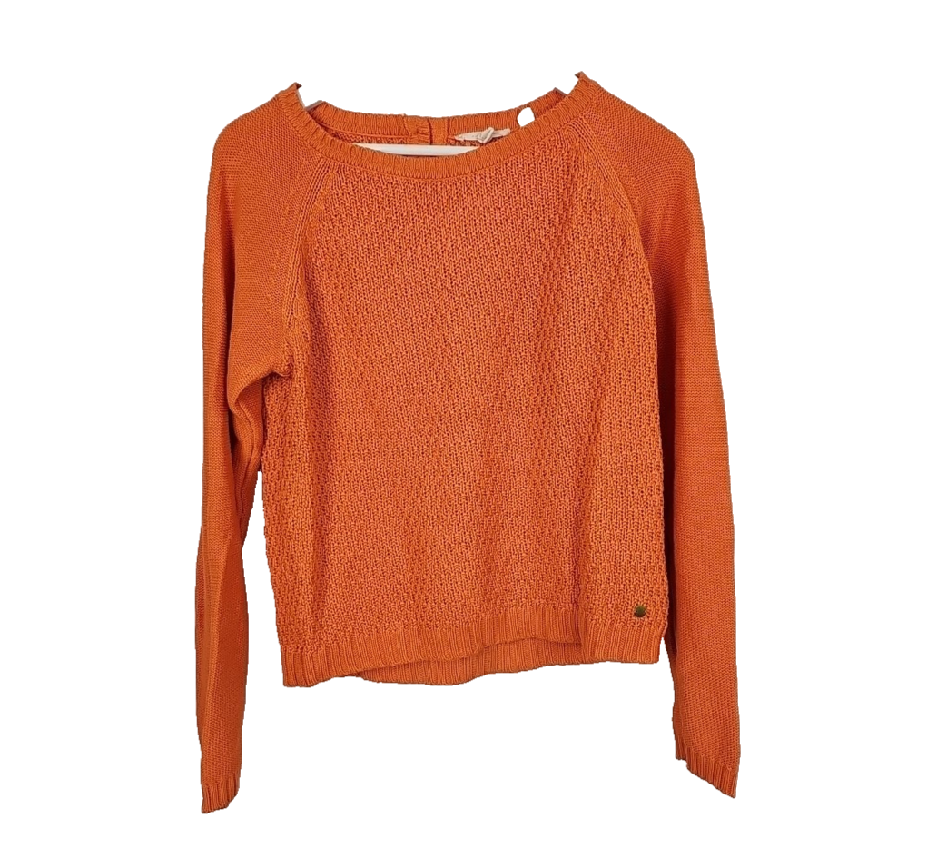 EK2635  Orangener Pullover Esprit M0
