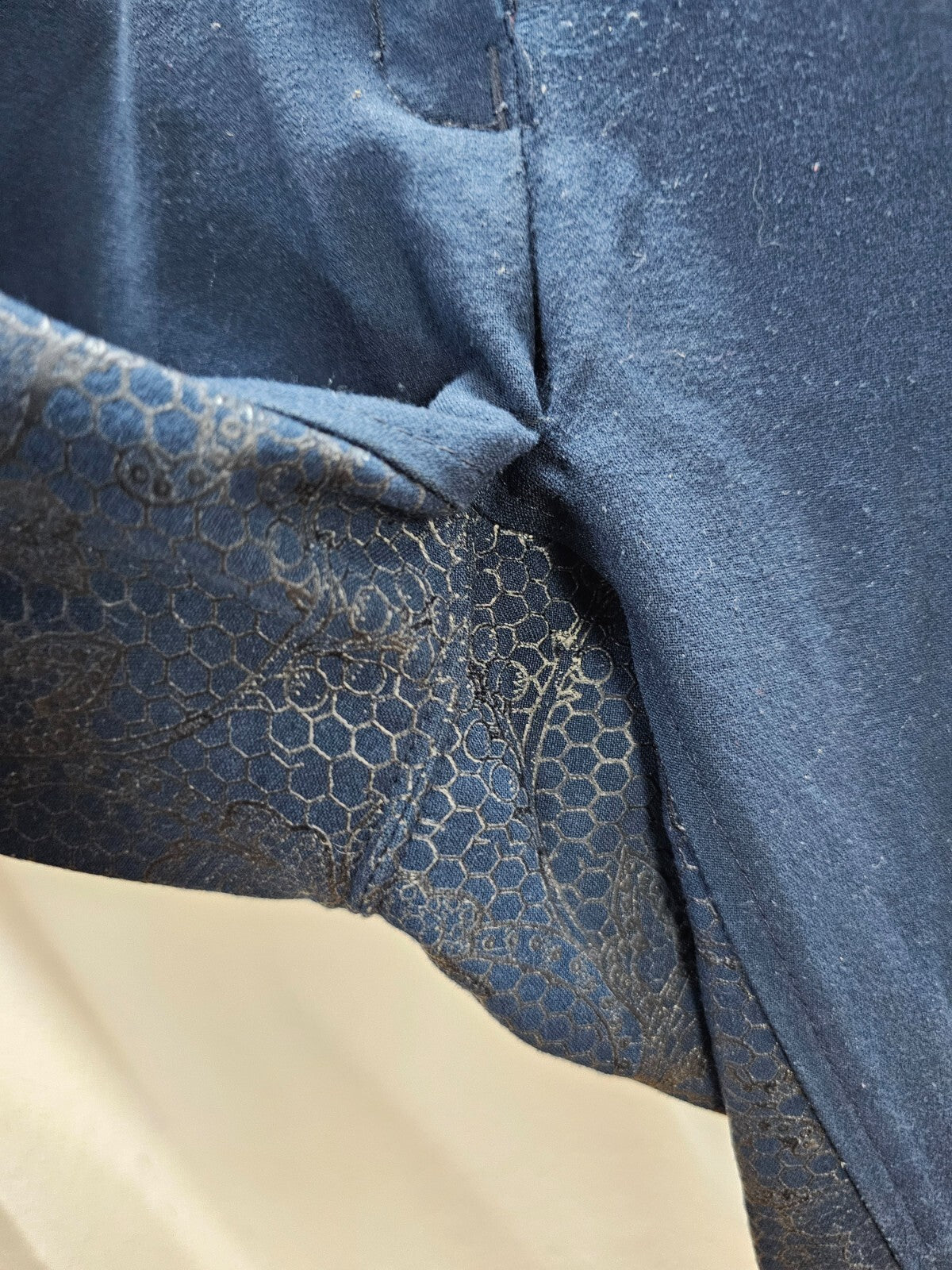 EK6176 Damen Reithose von ELT, blau, Gr. 384