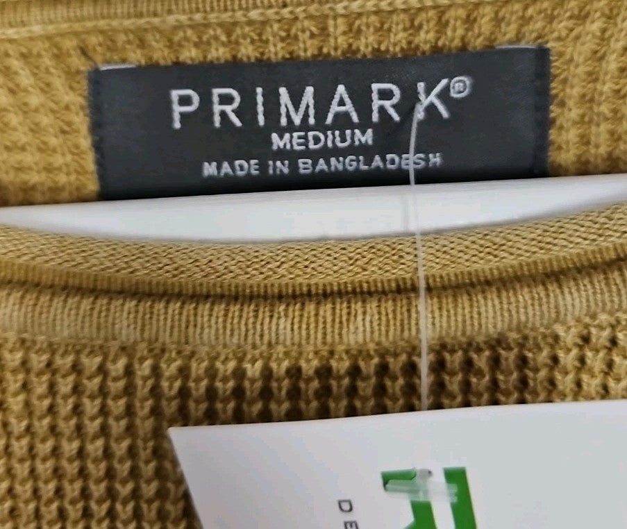 EK9210 Herrenstrick Pullover Primark Gr.M Braun1