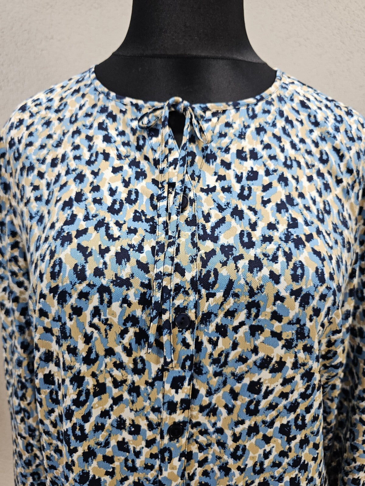 EK5603 Damen Bluse von Paola!, blau-beige, Gr.441