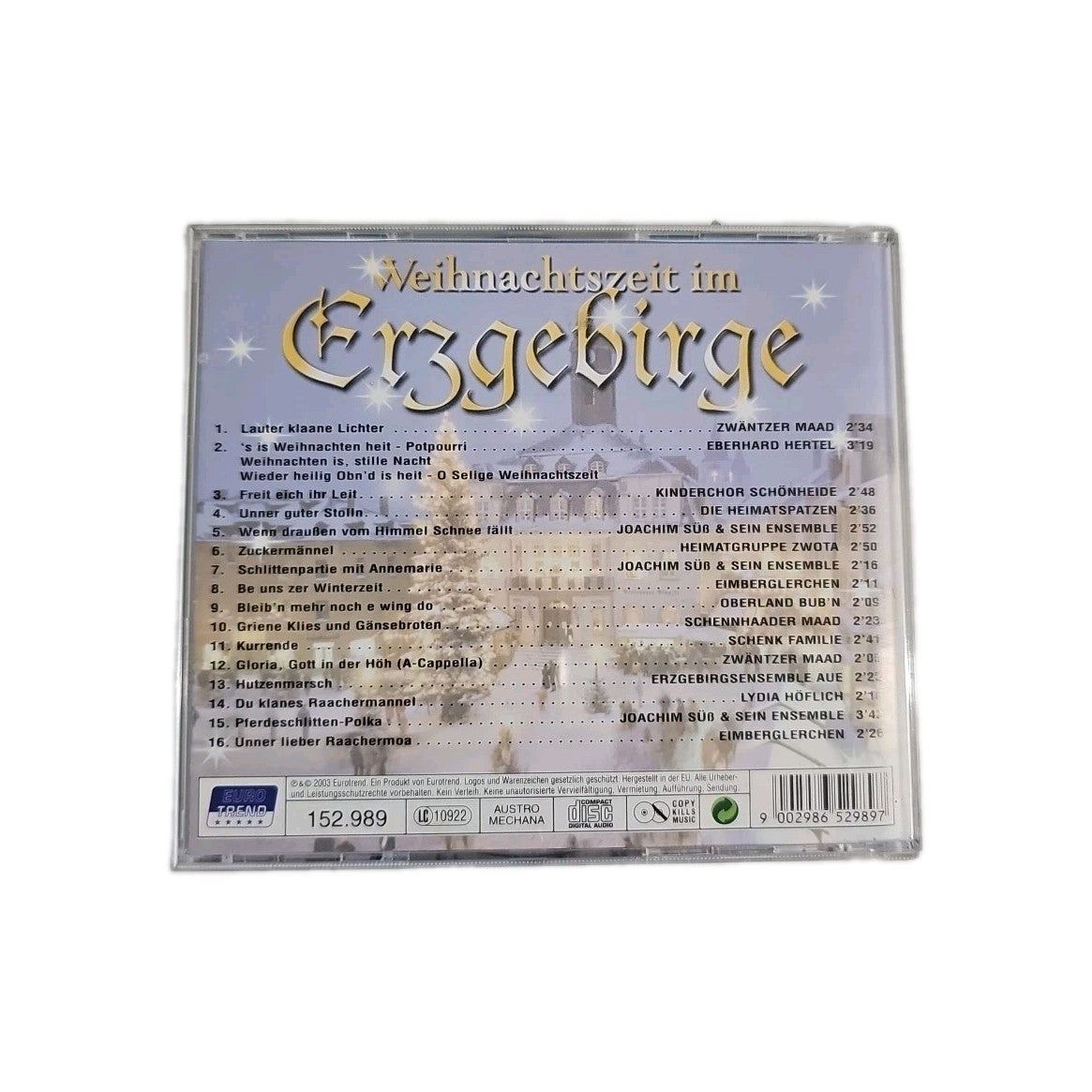 EB3696 Various Weihnachten im Erzgebirge (CD)1