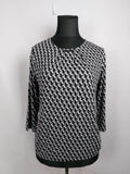 EK4673 Damen Shirt von Rabe, grau-schwarz-weiß, Gr.420