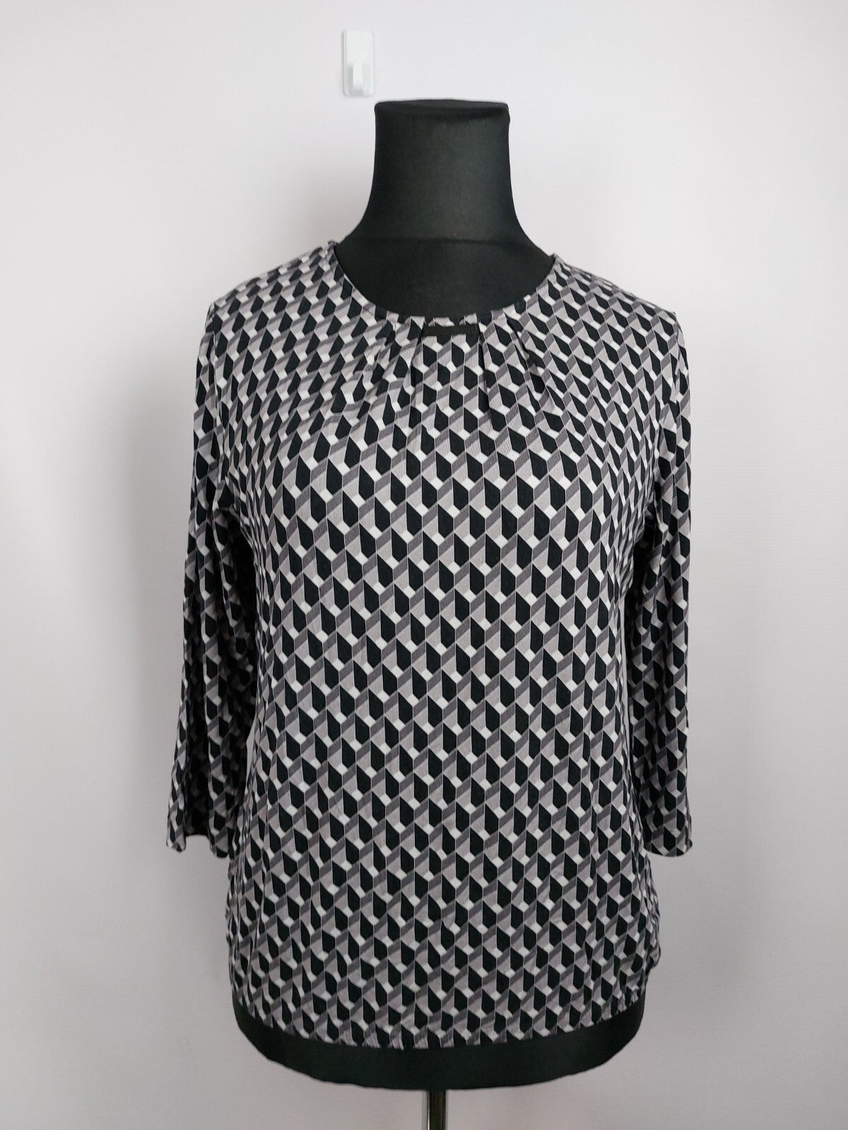 EK4673 Damen Shirt von Rabe, grau-schwarz-weiß, Gr.420