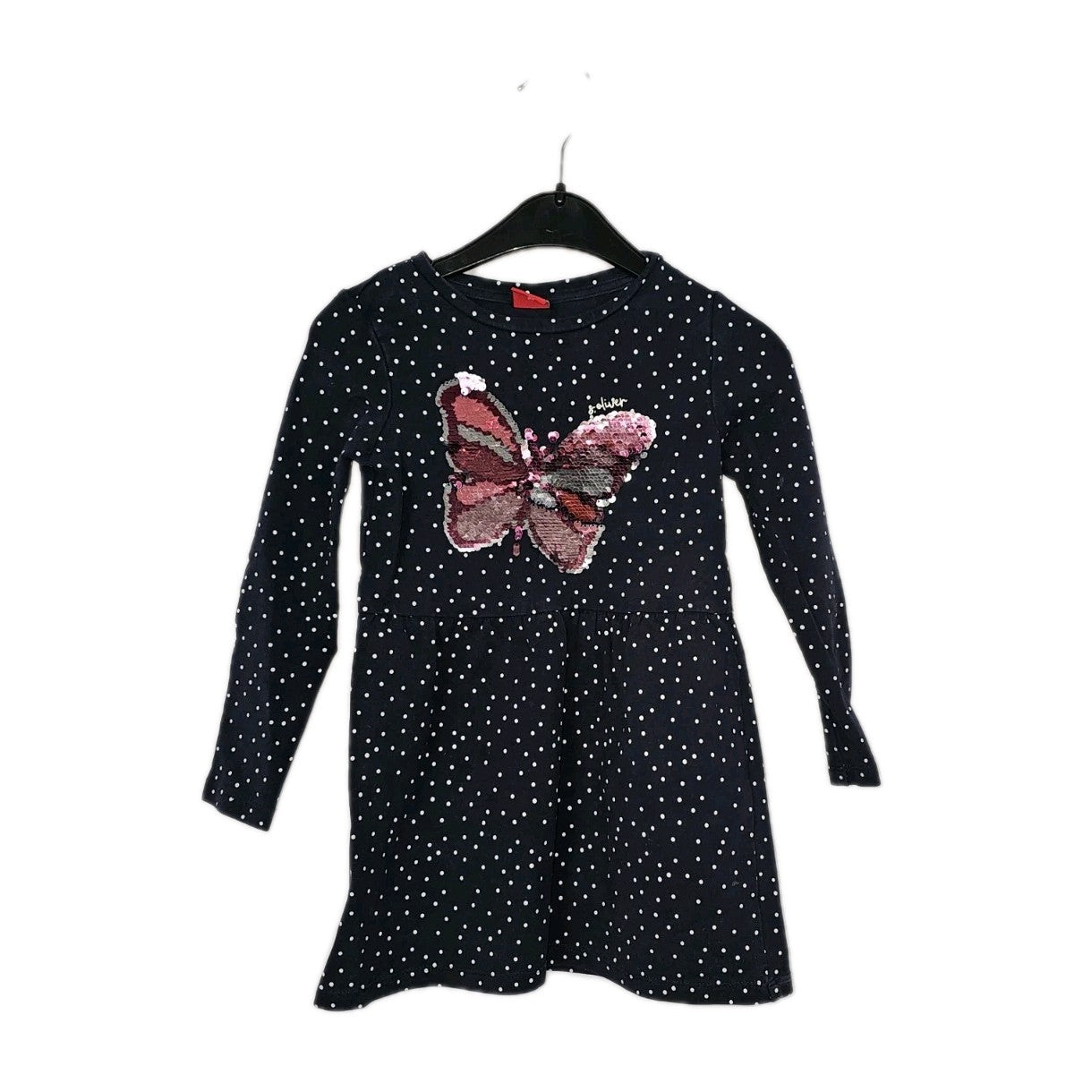 EK11340 Kinder Kleid von s.Oliver, Blau, Gr. 980