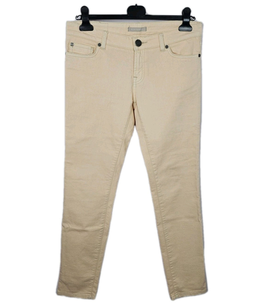 EK9082 Damwn Jeans von Stefanel, Beige, Gr. 280