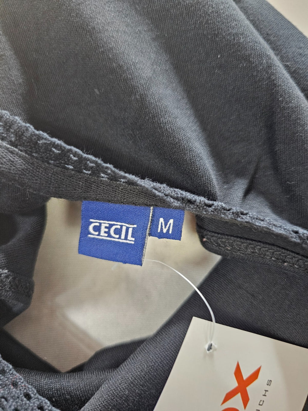 EK1222 Damen Top von Cecil, schwarz, Gr. M4