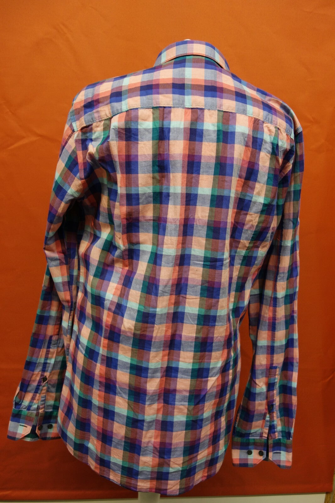 EK0038 Damen Bluse von Hugo Boss, kariert, S5