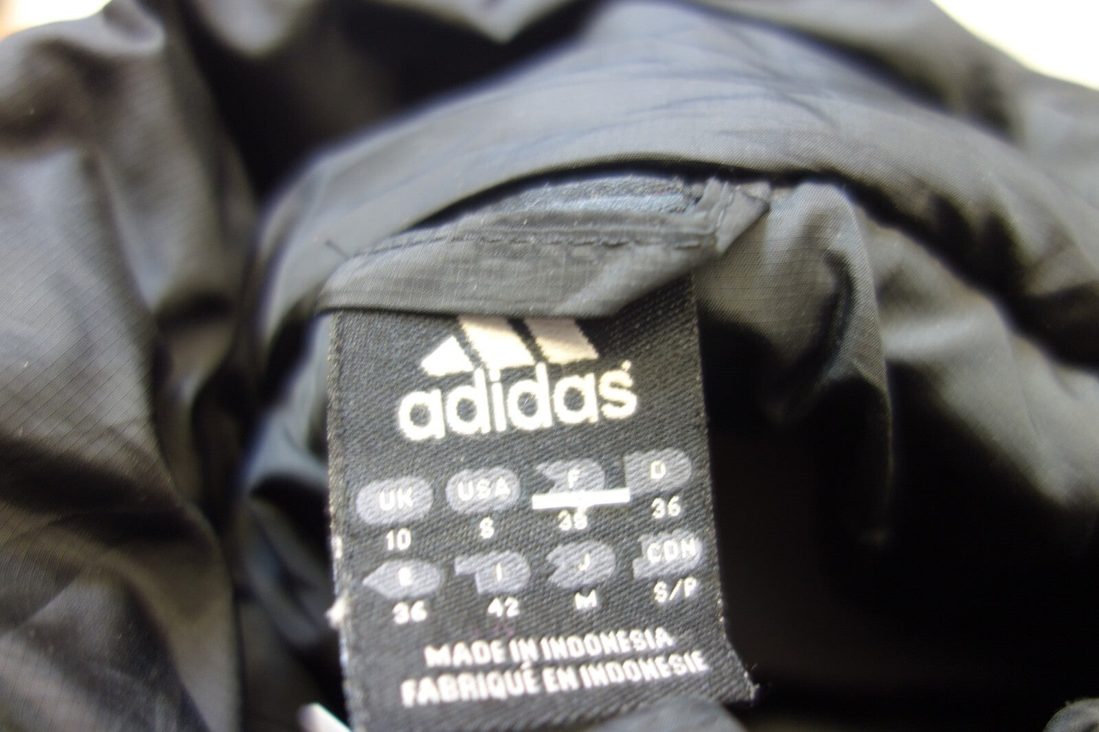 EK1682 Damen Mantel von Adidas, schwarz, Gr. 364