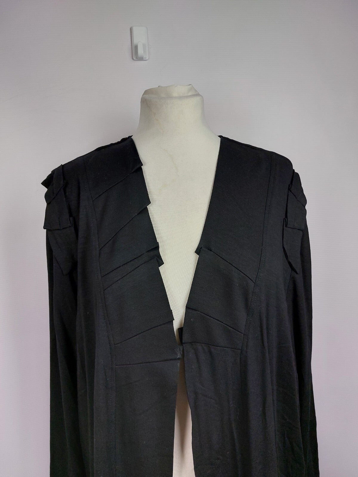 EK2216 Damen Strickjacke von Sempre piu by chalou, schwarz, Gr.441