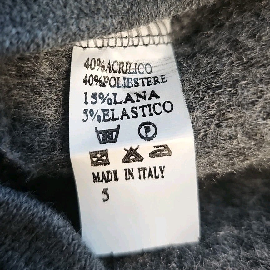 EK10482 Damen Strickjacke, grau, Gr.S3