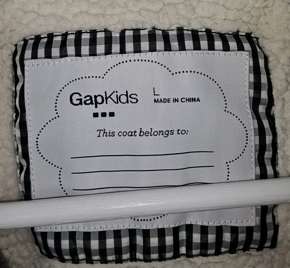 EK10961 Kinder Weste von GapKids, schwarz-weiß, Gr.L (148/150)3