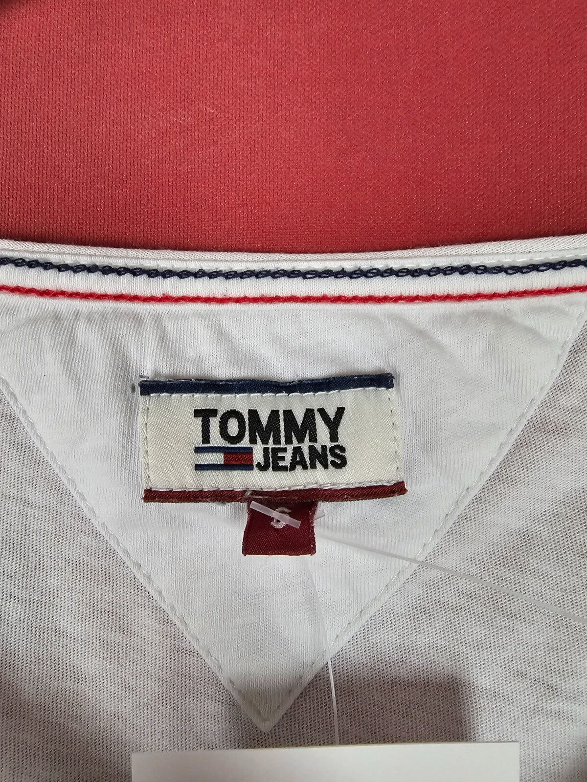 EK6617 Damen T-Shirt von Tommy Jeans, weiß, Gr. S2
