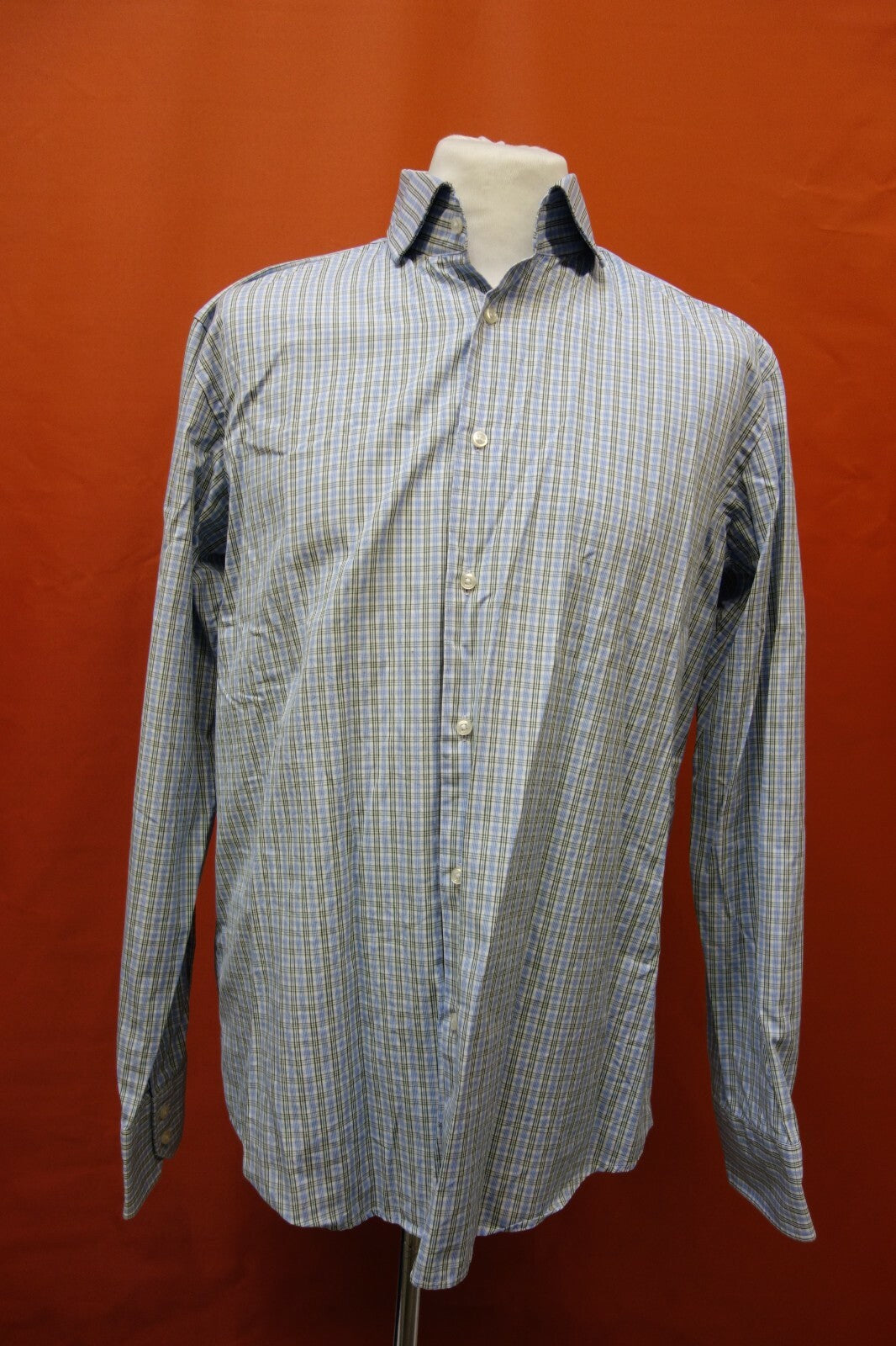 EK0045 Herren Hemd von Boss, kariert, XL0