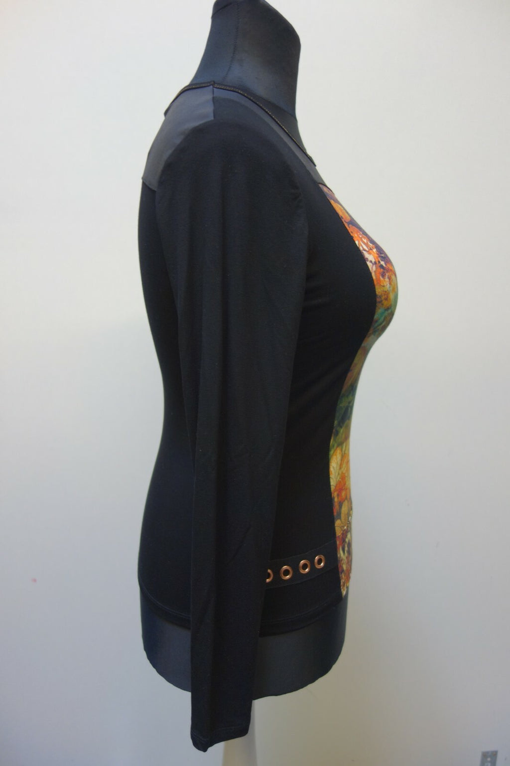 EK1687 Damen Langarmshirt von Viccio, schwarz, Gr. 364