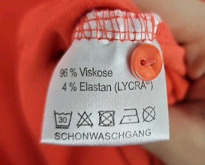 EK9476 Damen T-Shirt UP Fashion Gr.44 Orange2